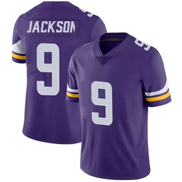 Nike Trishton Jackson Men's Limited Minnesota Vikings Purple Team Color Vapor Untouchable Jersey