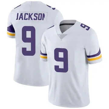 Nike Trishton Jackson Men's Limited Minnesota Vikings White Vapor Untouchable Jersey