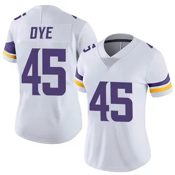 Nike Troy Dye Women's Limited Minnesota Vikings White Vapor Untouchable Jersey