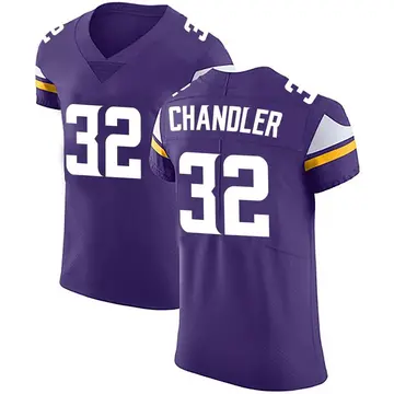 Nike Ty Chandler Men's Elite Minnesota Vikings Purple Team Color Vapor Untouchable Jersey