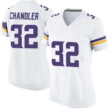 Nike Ty Chandler Women's Game Minnesota Vikings White Jersey