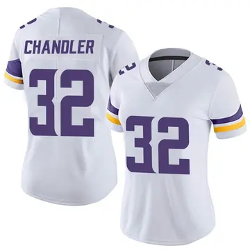 Nike Ty Chandler Women's Limited Minnesota Vikings White Vapor Untouchable Jersey