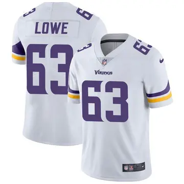 Nike Vederian Lowe Youth Limited Minnesota Vikings White Vapor Untouchable Jersey