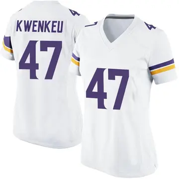 Nike William Kwenkeu Women's Game Minnesota Vikings White Jersey